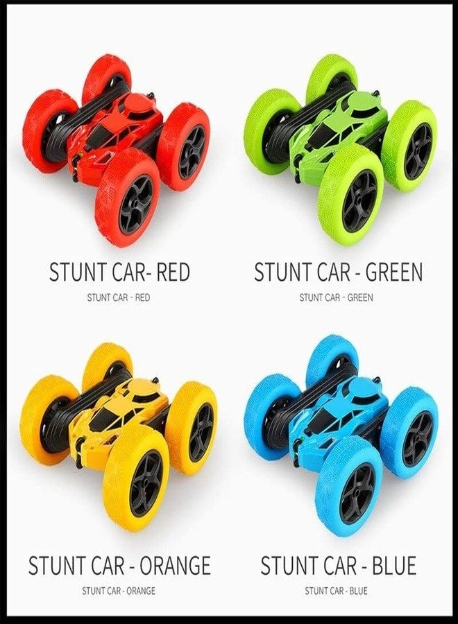 VGRASSP Double Flip 360 Degree Stunt Racing Car Toy for Kids - Off Road Vehicle, Red - Image 5